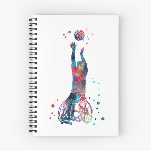 Item preview, Wheelchair basketball designed and sold by Rosaliartbook.