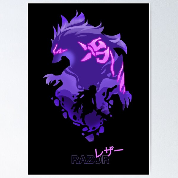 Item preview, Genshin Impact Razor designed and sold by NEL MERCH.