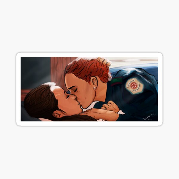 wayhaught 2 Sticker