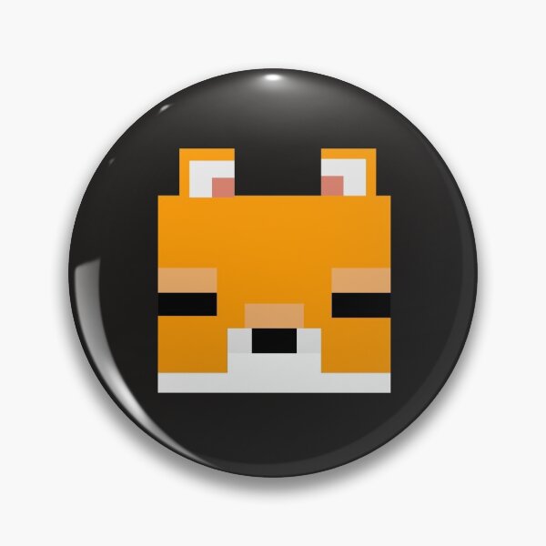 Item preview, Sleeping Minecraft Fox  designed and sold by LucasBoiShop.