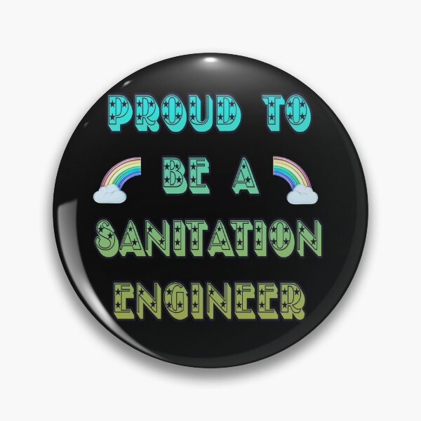 Item preview, proud sanitation engineer design designed and sold by makarmaan.
