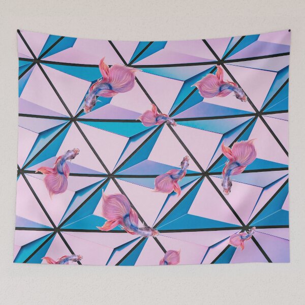Item preview, GEOMETRIC FISH designed and sold by WokeWords.