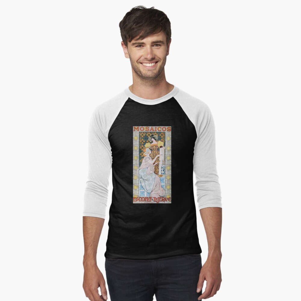 Item preview, Baseball ¾ Sleeve T-Shirt designed and sold by RozAbellera.