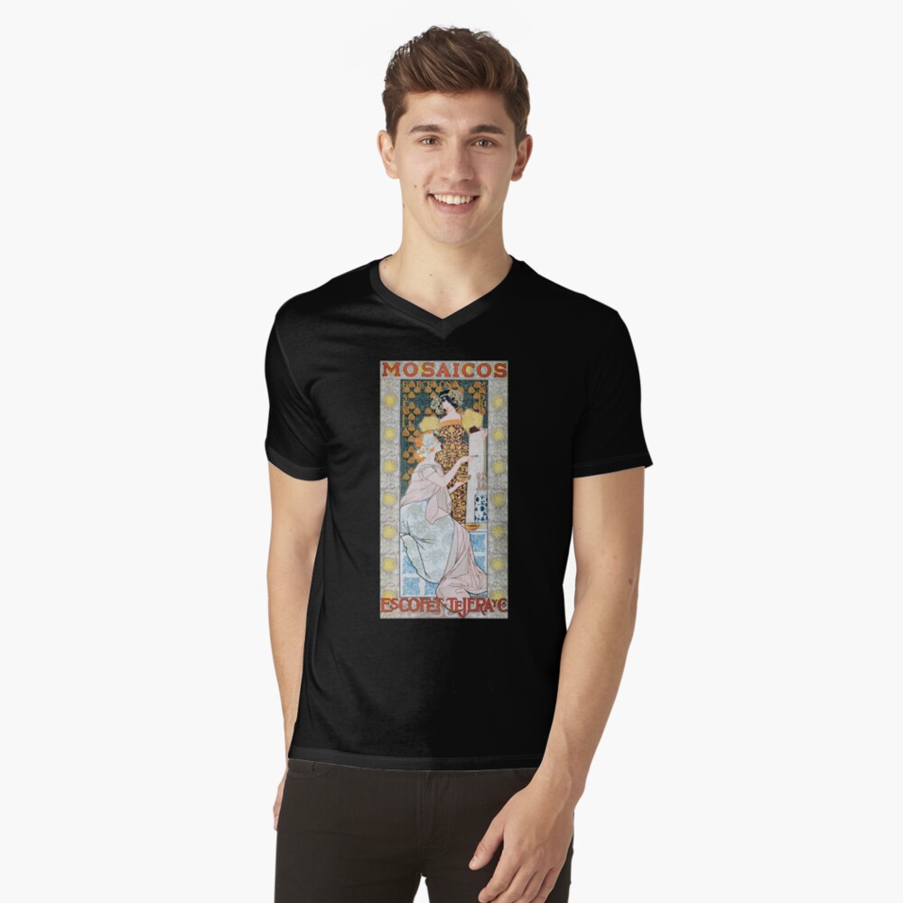 Item preview, V-Neck T-Shirt designed and sold by RozAbellera.