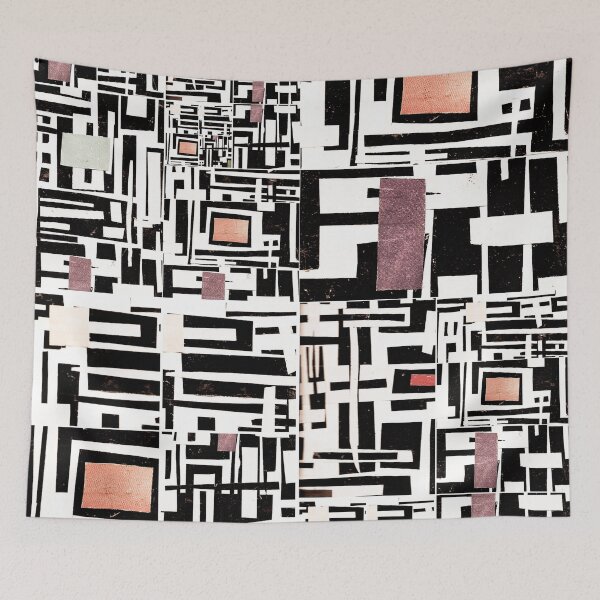 Item preview, Block Collage- Pink designed and sold by Designs By YL.