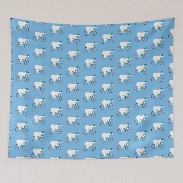 Item preview, Cycling Polar Bear designed and sold by grumpyteds.