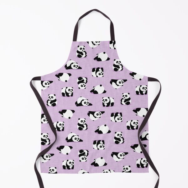 Item preview, Lindos pandas en morado designed and sold by littlearrow.