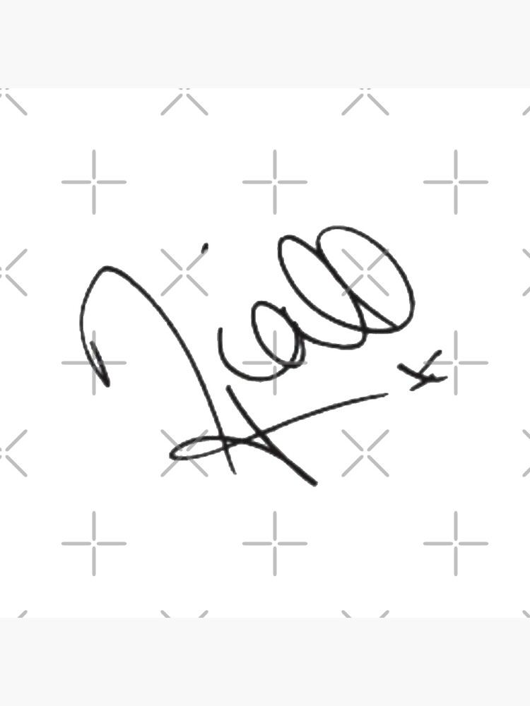 niall horan signature | Art Board Print