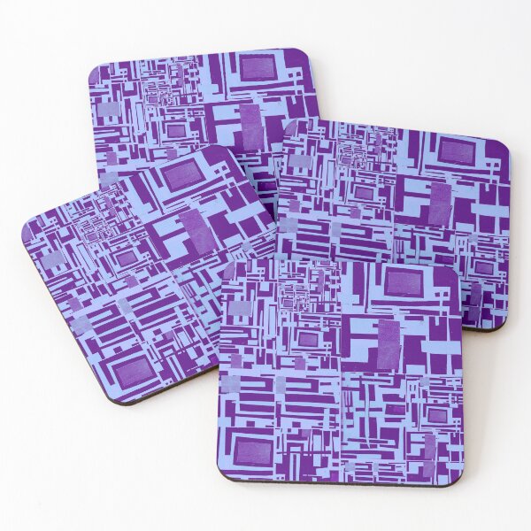 Item preview, Block Collage- Purple designed and sold by Designs By YL.
