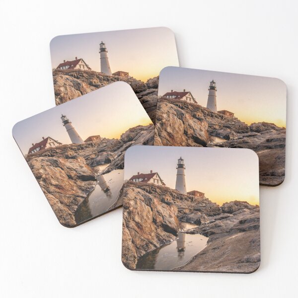 Item preview, Portland Headlight Sunrise Reflection designed and sold by Cullenmcintyre.