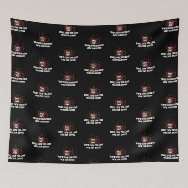 Item preview, Dont Look For Love Look For Coffee designed and sold by KAMRAN HASSAN.