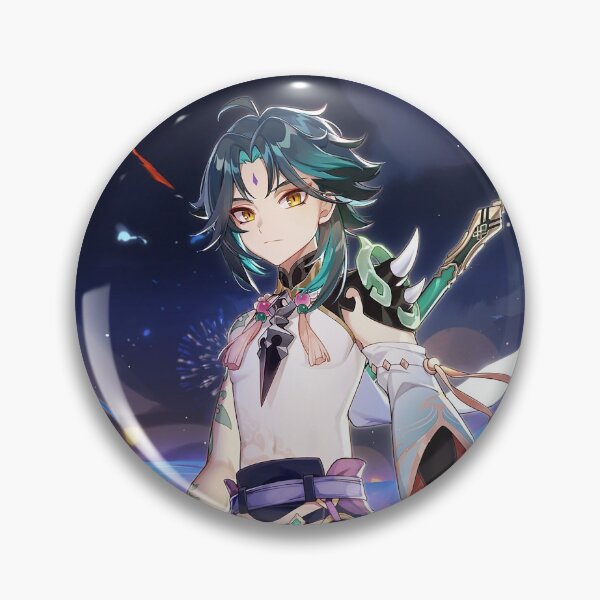 Item preview, Genshin Impact Lantern Liyue Festival With Xiao Official Artwork designed and sold by Krimsy.