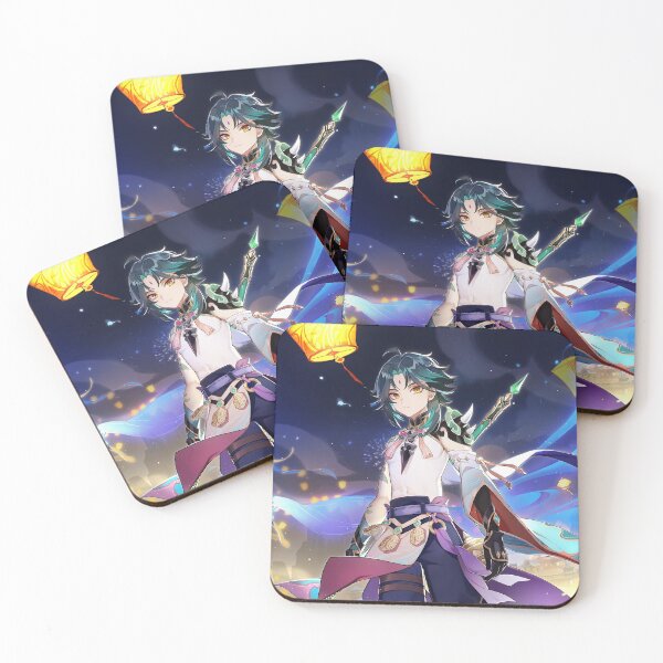 Item preview, Genshin Impact Lantern Liyue Festival With Xiao Official Artwork designed and sold by Krimsy.