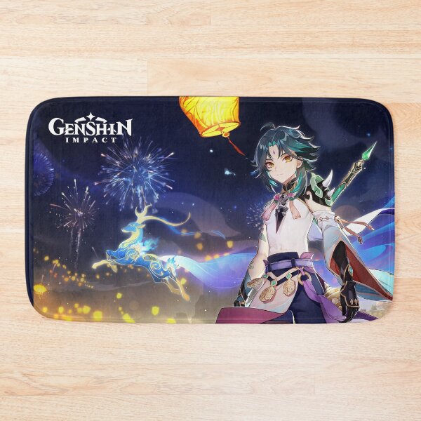 Item preview, Genshin Impact Lantern Liyue Festival With Xiao Official Artwork designed and sold by Krimsy.