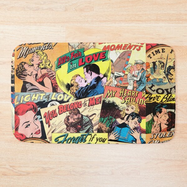 Item preview, Vintage Romance Comics Collage designed and sold by RosarioDesigns.