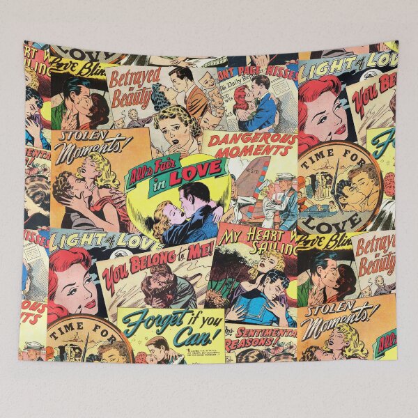 Item preview, Vintage Romance Comics Collage designed and sold by RosarioDesigns.