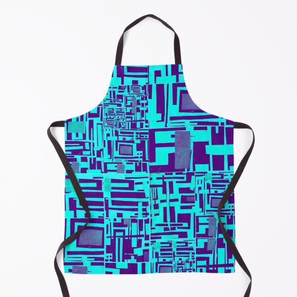 Item preview, Block Collage- Teal designed and sold by Designs By YL.