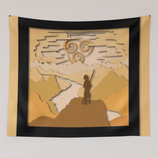 Item preview, Aang Air Nomads Shadowbox designed and sold by dwallace33.