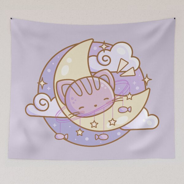 Item preview, Cute Cat Planet designed and sold by LuYukari.