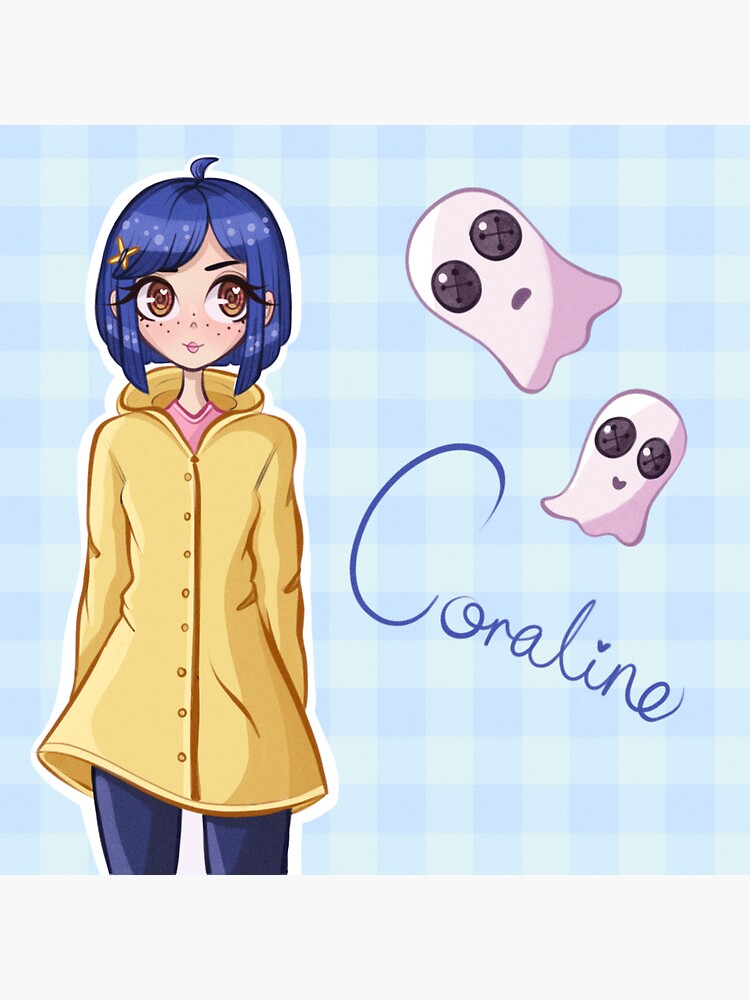 Coraline, an art acrylic by pineberrry - INPRNT
