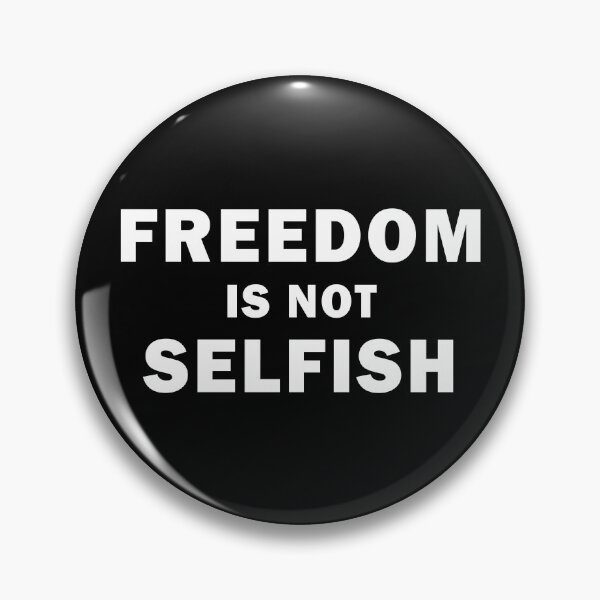 Item preview, Liberty, Freedom is not Selfish  designed and sold by ArtOfRebellion.