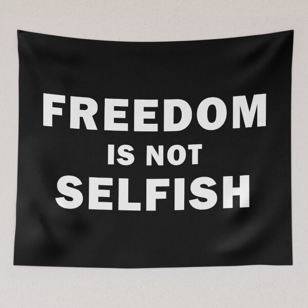Item preview, Liberty, Freedom is not Selfish  designed and sold by ArtOfRebellion.
