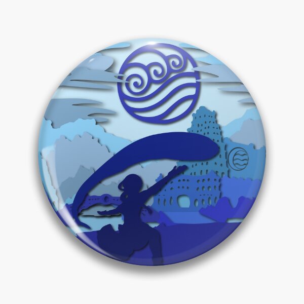 Item preview, Katara Water Tribe Shadowbox designed and sold by dwallace33.