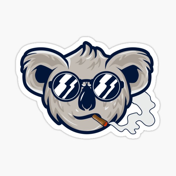 Vista previa del artículo con la obra «Cabeza de Koala divertida», diseñado y vendido por MollinS7.
