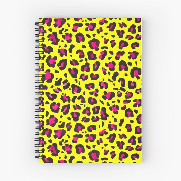 Item preview, Yellow, Bright Pink, and Black Leopard Print designed and sold by Bumblefuzzies.