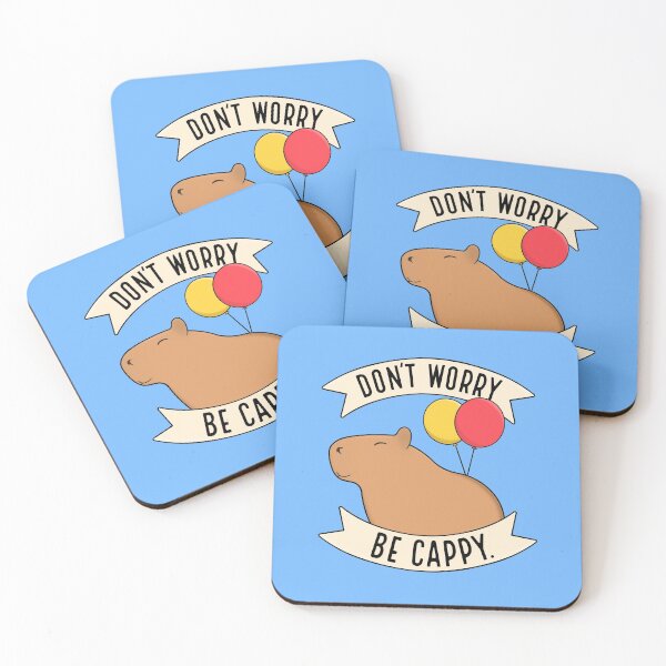 Item preview, Don't Worry Be Cappy designed and sold by BaconPancakes21.
