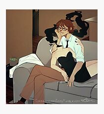Celty n' Shinra Photographic Print