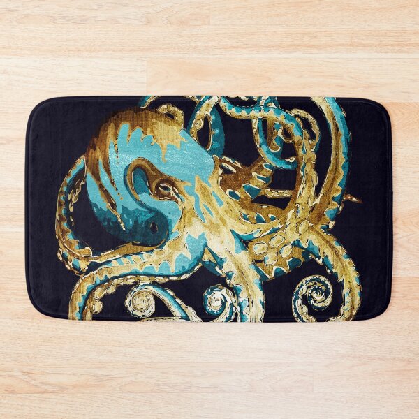 Item preview, Octopus - Texturized Metallic Design designed and sold by JackMoreh.