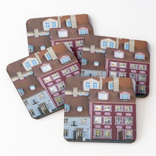 Item preview, Traditional medieval houses in Old Riga Town, Latvia designed and sold by lena-maximova.