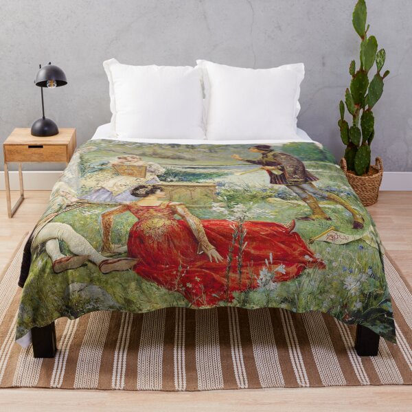 Item preview, Scene of the Narration of the Decameron - Salvatore Postiglione designed and sold by brushandframes.