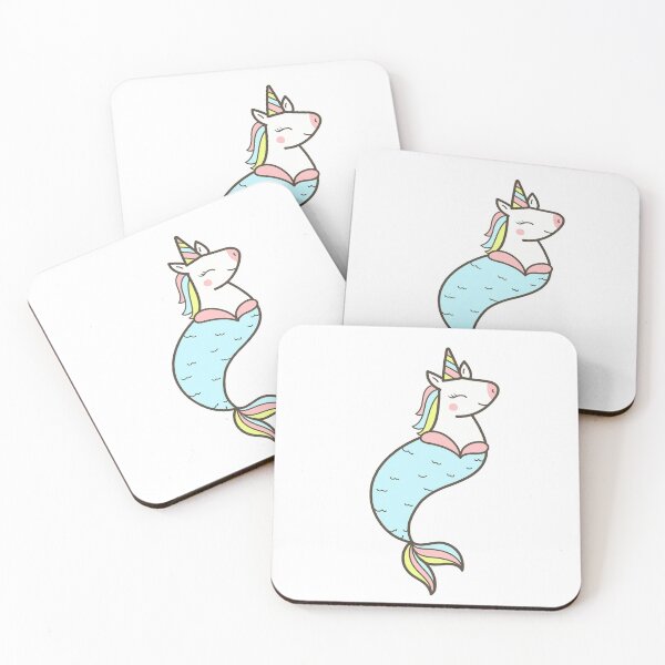 Item preview, Mermaid Unicorn designed and sold by ilustraliza.