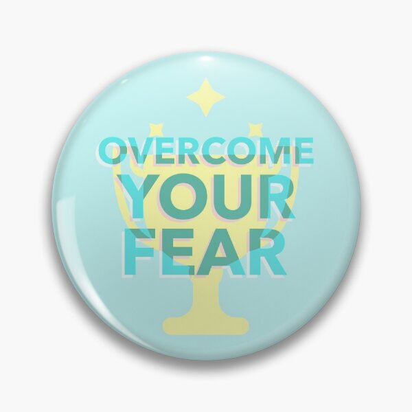 Item preview, Overcome your fear trophy sparkle designed and sold by Blackvz.