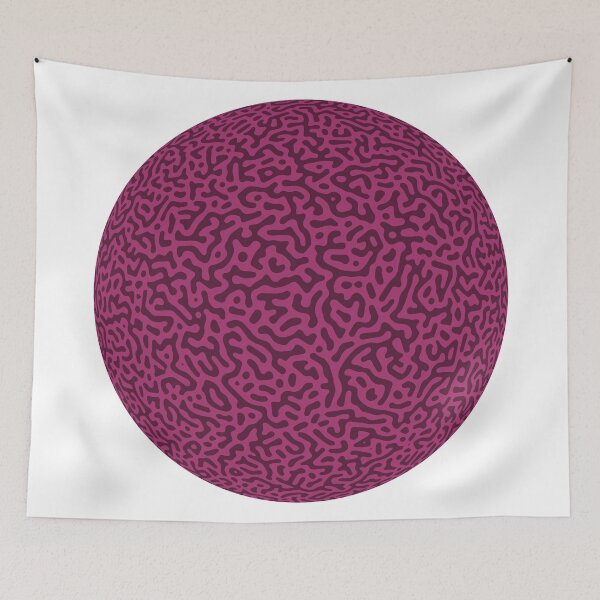 Item preview, Turing Pattern Sphere (Purple Pink) designed and sold by John Uttley.