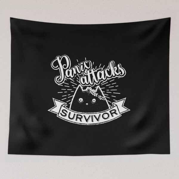 Item preview, Panic attack survivor, light text designed and sold by yulia-rb.