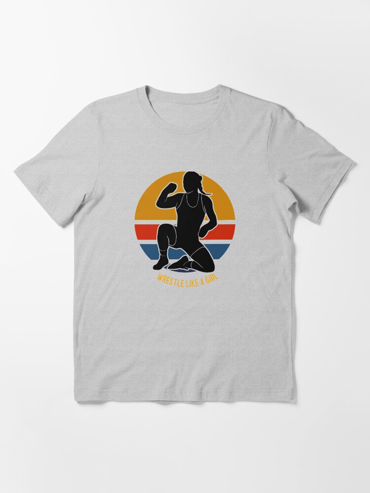 Wrestle like a girl shirt clearance