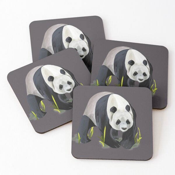 Aperçu de l'œuvre Illustration réaliste d'ours panda aquarelle. Sauvez nos ours panda - Caroline Laursen Original créée et vendue par Caroline Laursen.