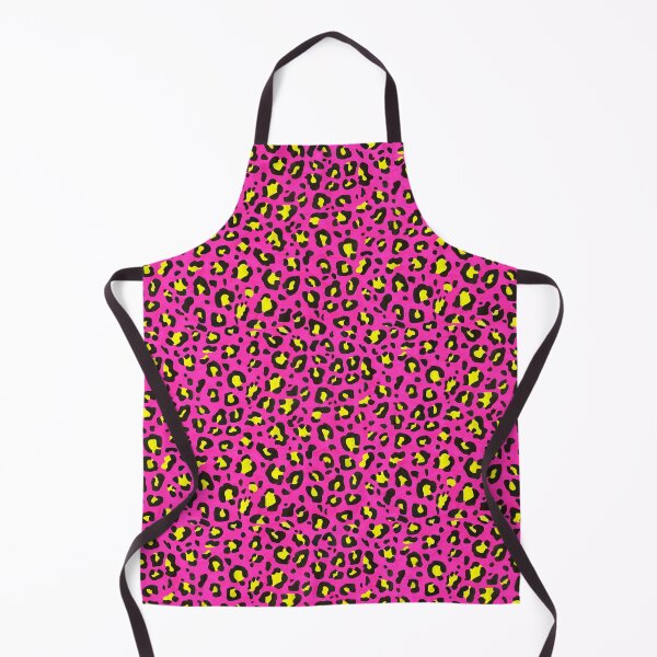Item preview, Bright Pink, Yellow and Black Leopard Print designed and sold by Bumblefuzzies.
