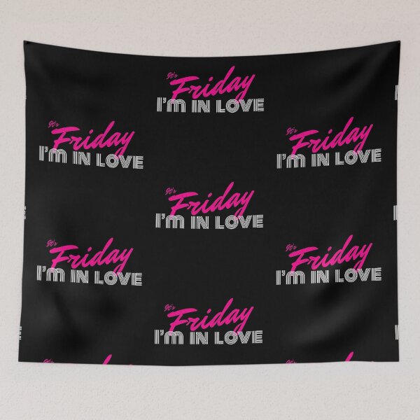 Item preview, It's Friday I'm in Love Retro Print designed and sold by thefreiguy720.