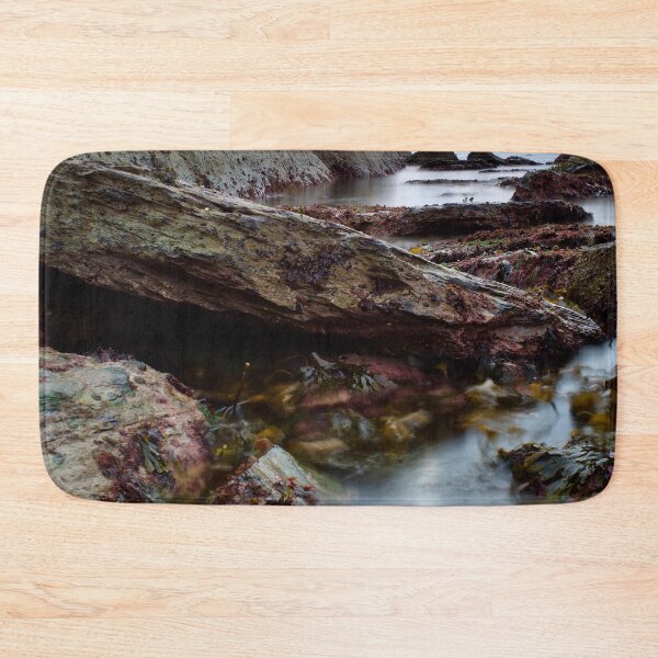 Item preview, SEAWEEDS ON A ROCKY COASTAL SHORE designed and sold by NICK COBURN PHILLIPS.