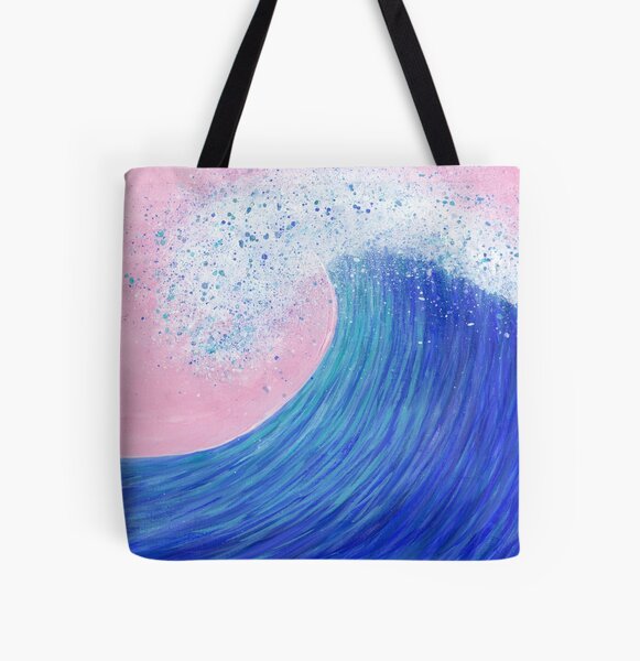 Big wave II All Over Print Tote Bag