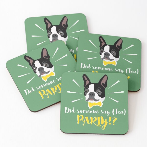 Item preview, Boston Terrier (Tea) Party designed and sold by Woofleys&Co.
