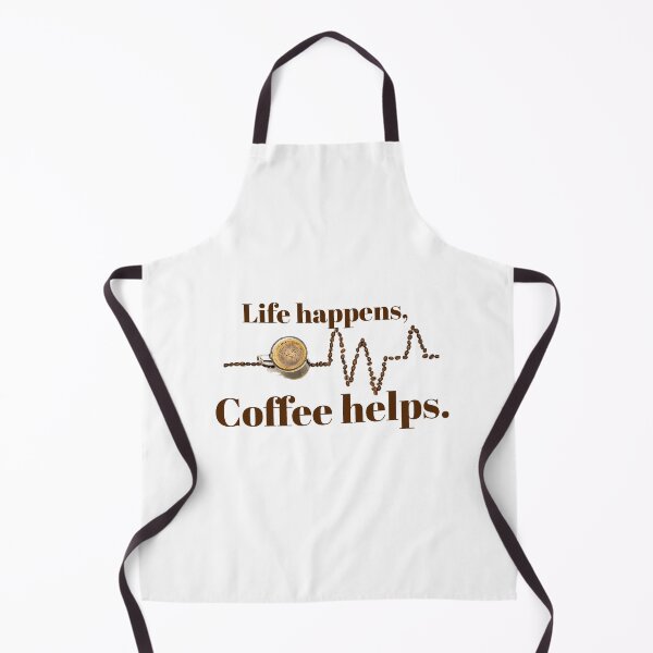 Item preview, Life happens, Coffee helps. designed and sold by LadyBee86.