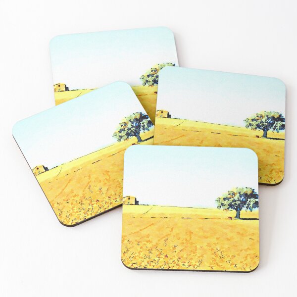 Item preview, Bracciano: field with tree and house designed and sold by Giuseppe Cocco.
