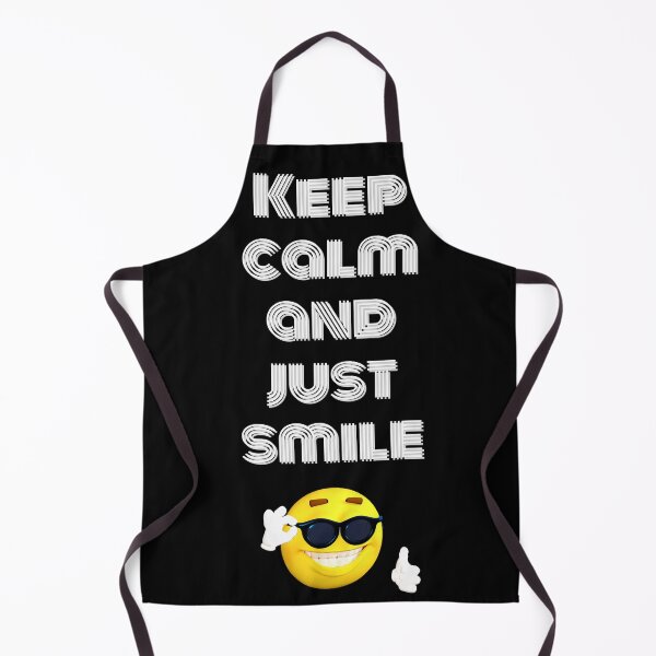 Item preview, Keep calm and just smile designed and sold by Topventas.