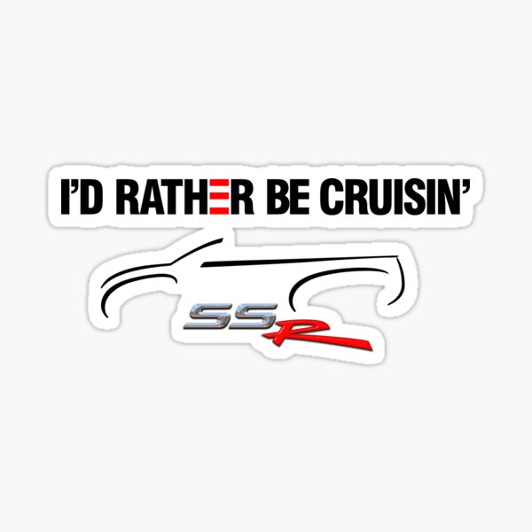 Item preview, I'd Rather Be Cruisin for light backgrounds designed and sold by Godby Studios, Inc..