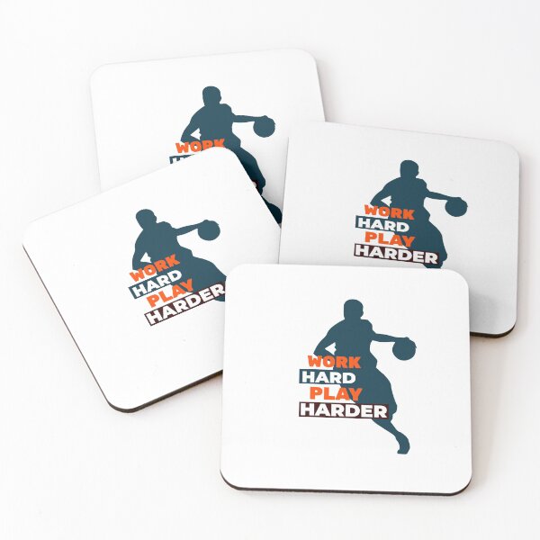 Item preview, Work Hard Play Harder Basketball Player designed and sold by davestees506.